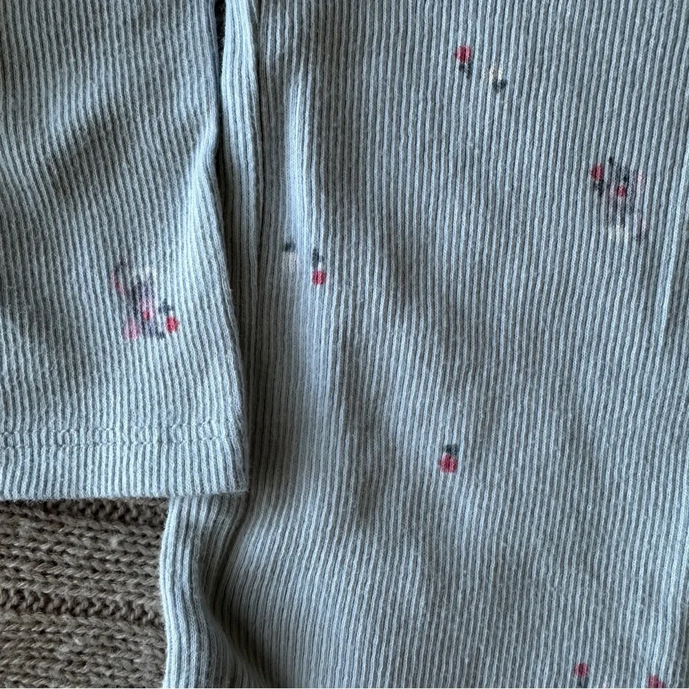 EUC Carter’s Baby Girl Outfit Set, Baby Blue Mouse, 18 Months